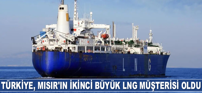 Mısır, Çin’in ardından en çok LNG’yi Türkiye’ye sattı