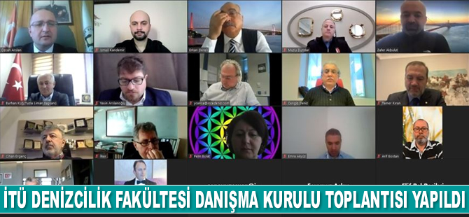 İTÜ Denizcilik Fakültesi Danışma Kurulu toplantısı yapıldı