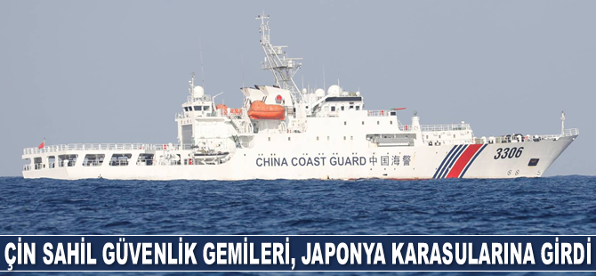 Çin Sahil Güvenlik gemileri, Japonya karasularına girdi