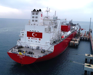 Ertuğrul Gazi gemisi, kışın Türkiye’nin günlük gaz ihtiyacının yüzde 10'unu karşılıyor