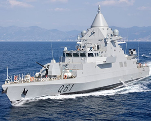 Katar, ağır silahlandırılmış ‘Açık Karakol Gemisi’ni teslim aldı