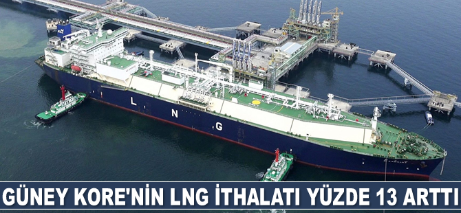 Güney Kore, 2021’de LNG ithalatını artırdı