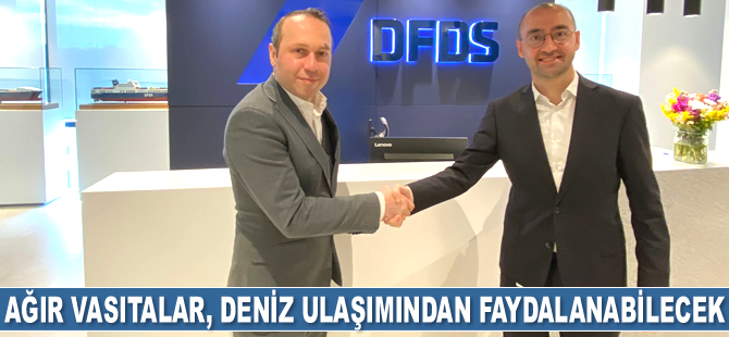 DFDS Akdeniz İş Birimi ve AND arasındaki anlaşma ile ağır vasıtalar, deniz ulaşımından faydalanabilecek