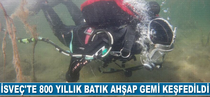 İsveç’te 800 yıllık batık gemi keşfedildi
