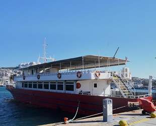 Kuşadası'nda Yunan adalarına feribot seferleri için hazırlıklar başladı