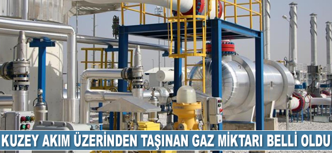 2021’de Kuzey Akım üzerinden taşınan gaz miktarı belli oldu