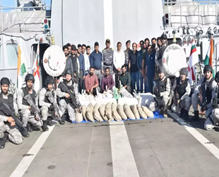 Hindistan Donanması, 265 milyon dolar değerinde uyuşturucu ele geçirdi