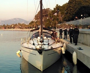 Milas’ta 15 metrelik yelkenli tekneden 111 düzensiz göçmen çıktı