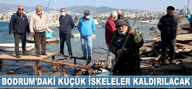 Bodrum’da küçük iskeleler kaldırılacak