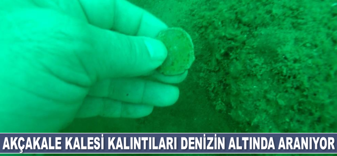 Akçakale Kalesi kalıntıları denizin altında aranıyor