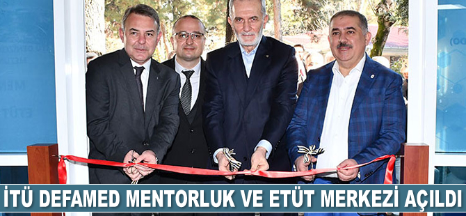 İTÜ DEFAMED Mentorluk ve Etüt Merkezi açıldı