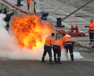 Çeşme Limanı'nda ‘Terör Saldırısı Tatbikatı’ yapıldı