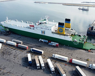 Karasu Limanı'ndan Ukrayna'ya RO-RO seferleri devam ediyor