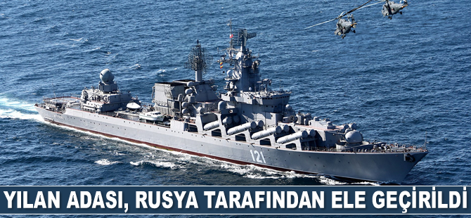 Rusya, Yılan Adası’nı ele geçirildi