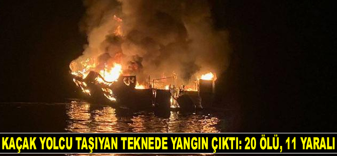 Kongo’da kaçak yolcu taşıyan teknede yangın çıktı: 20 ölü, 11 yaralı