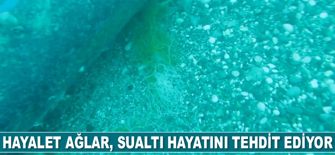 Hayalet ağlar, sualtı hayatını tehdit ediyor