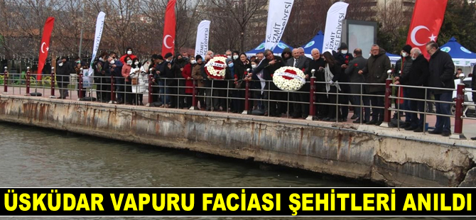 Üsküdar Vapuru Faciası şehitleri anıldı