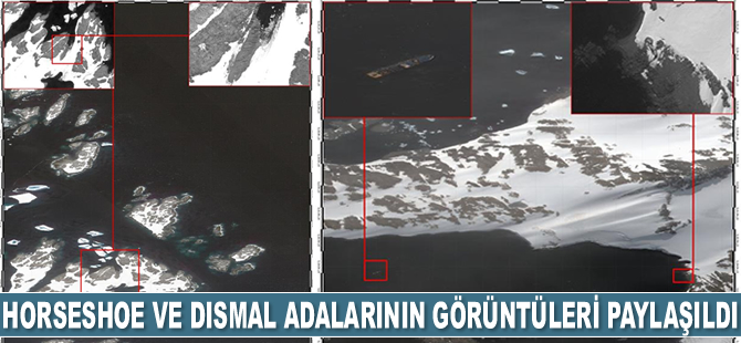 Horseshoe ve Dismal adalarının uydu görüntüleri paylaşıldı