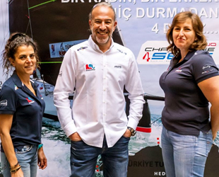Duo Challenge4seas, açık deniz yelken sporunda kadın-erkek eşitliğine dikkat çekiyor