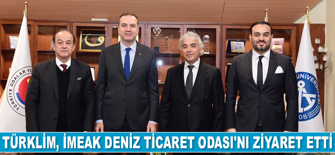 TÜRKLİM, İMEAK DTO'yu ziyaret etti