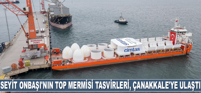 Seyit Onbaşı’nın taşıdığı top mermisi tasvirleri, Çanakkale'ye ulaştı