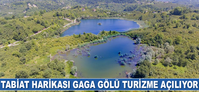 Tabiat harikası Gaga Gölü turizme açılıyor