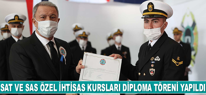SAT ve SAS Özel İhtisas Kursları Diploma Töreni gerçekleştirildi
