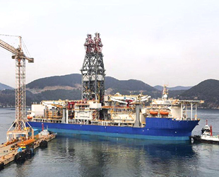 Türkiye’nin yeni sondaj gemisi, Güney Kore'den yola çıktı