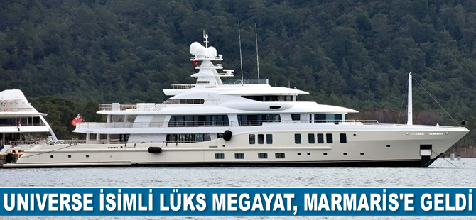 Lüks megayat Universe, Marmaris'e geldi