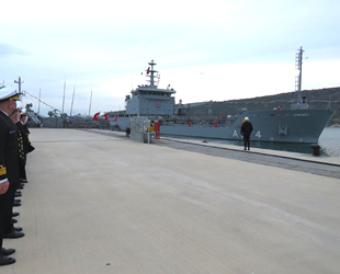 TCG Yzb. Güngör Durmuş Lojistik Destek Gemisi, ana üssüne ulaştı