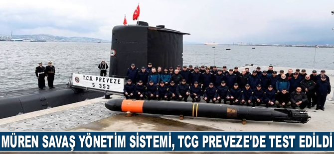 MÜREN Savaş Yönetim Sistemi, TCG PREVEZE’de test edildi