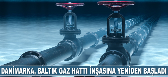 Danimarka, Baltık Doğalgaz Boru Hattı inşasına yeniden başladı