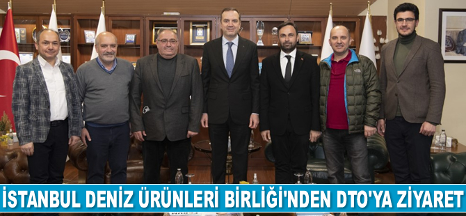İstanbul Deniz Ürünleri Birliği, İMEAK DTO’yu ziyaret etti