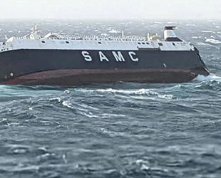 BAE'ye ait otomobil yüklü Al Salmy 6 isimli Ro-Ro gemisi, Basra Körfezi'nde battı