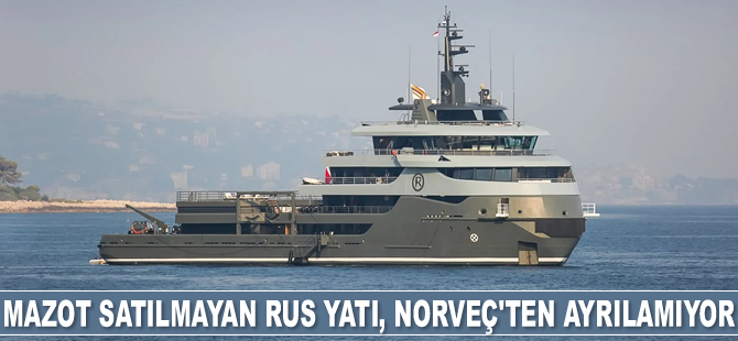 Mazot satılmayan The Ragnar isimli Rus yatı, Norveç'ten ayrılamıyor