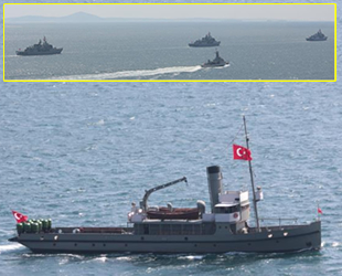 Türk Donanması, Çanakkale Deniz Zaferi’ni kutladı