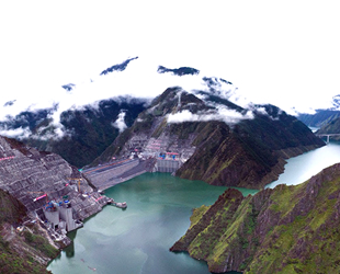 Çin’in 3 bin metre yükseklikteki barajı elektrik üretimine başladı