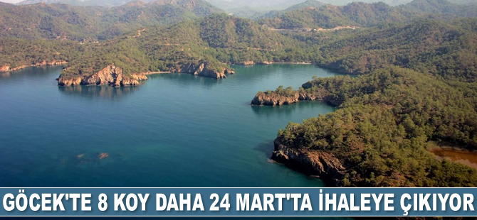 Göcek’te 8 koy daha ihaleye çıkıyor