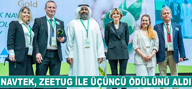 NAVTEK, ZEETUG ile üçüncü ödülünü aldı