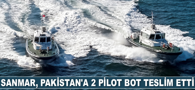 Sanmar Denizcilik, Pakistan’a 2 adet pilot bot teslim etti