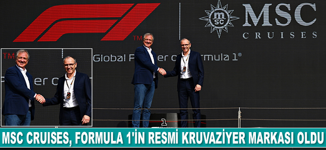 MSC Cruises, Formula 1 yarışlarının resmi kruvaziyer markası oldu