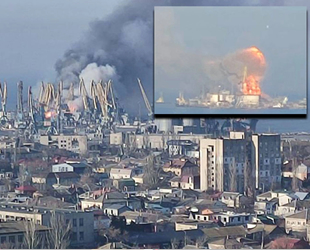 Ukrayna'da Berdyansk Limanı’nda patlama meydana geldi