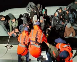 Dalaman'da 38 düzensiz göçmen yakalandı