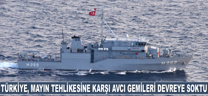 Türkiye, Karadeniz’deki mayın tehlikesine karşı avcı gemileri devreye soktu