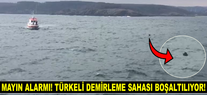 Mayın tehlikesine karşı Türkeli Demirleme Sahası boşaltılıyor