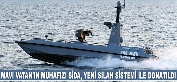 Mavi Vatan'ın muhafızı SİDA, yeni silah sistemi ile donatıldı