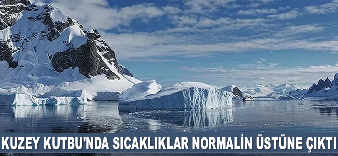 Kuzey Kutbu'nda sıcaklıklar normalin 40 derece üstüne çıktı