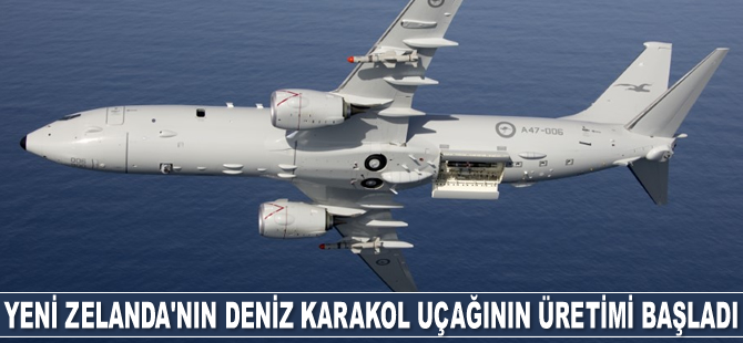 Yeni Zelanda’nın ilk P-8A deniz karakol uçağının üretimi başladı