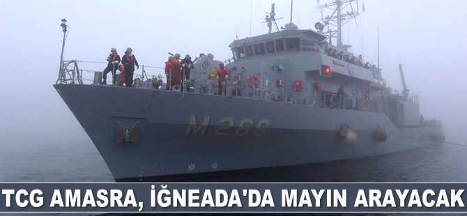TCG Amasra, İğneada'da mayın arayacak