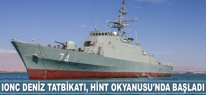 İran ile Hindistan'ın katılımıyla düzenlenen IONC Deniz Tatbikatı başladı